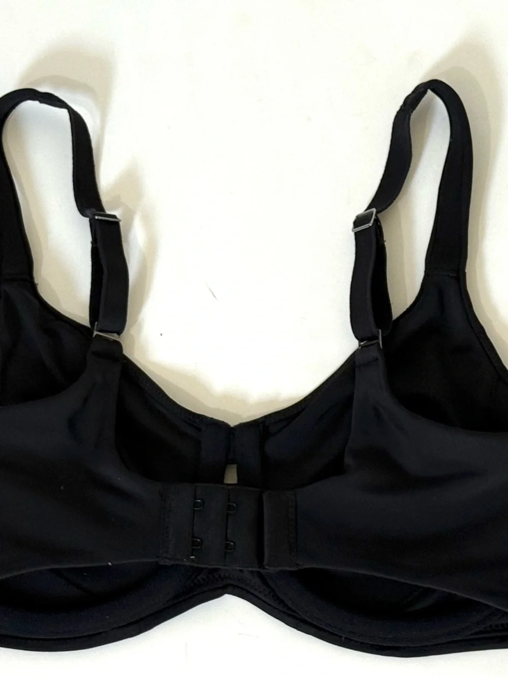 Spanx Low Profile minimizer Bra Black Underwire Size 32DD NEW - Picture 2 of 8